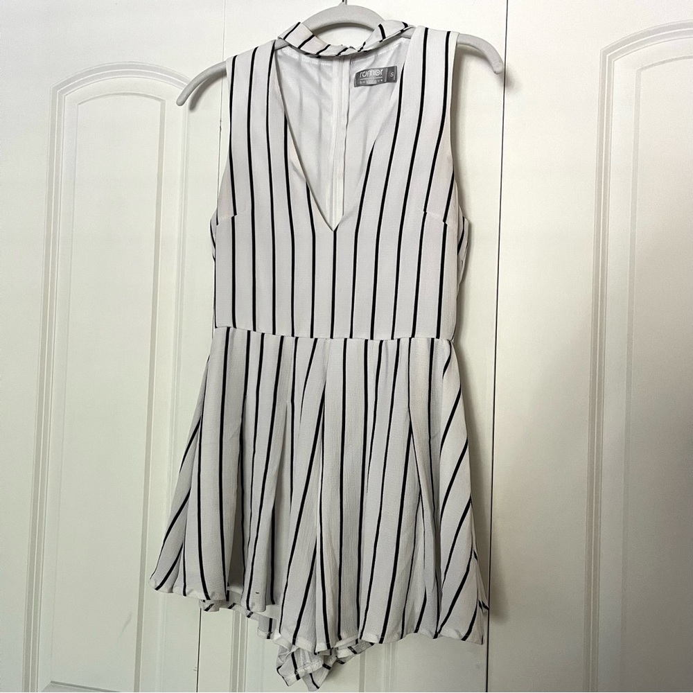 LF Striped Romper